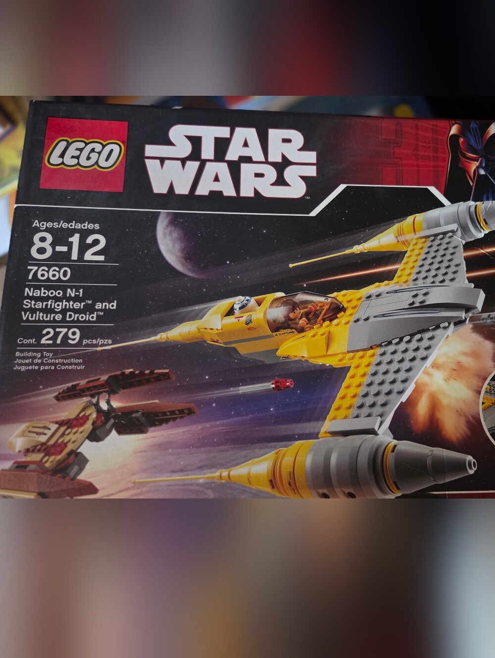 Lego Star Wars Yellow and Gray Naboo N-1 Starfighter Set